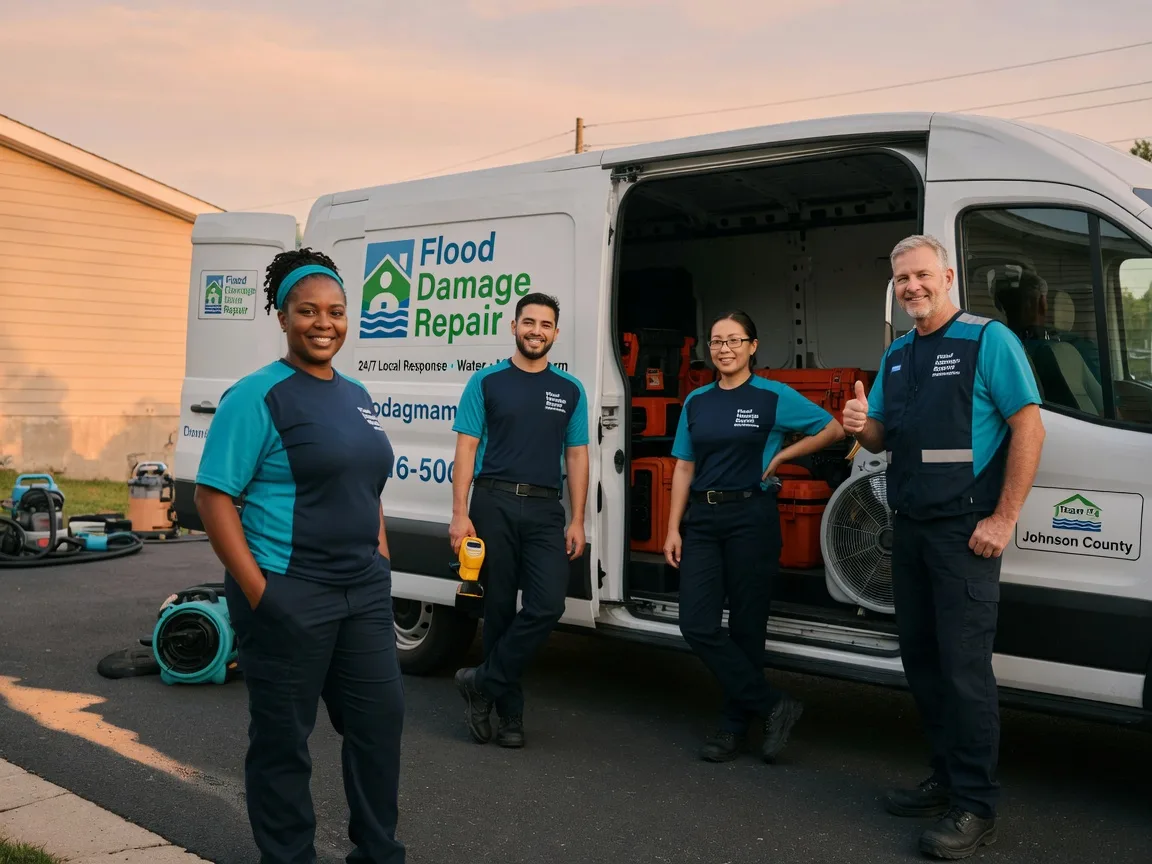 Water Damage Restoration company in Ludell, KS